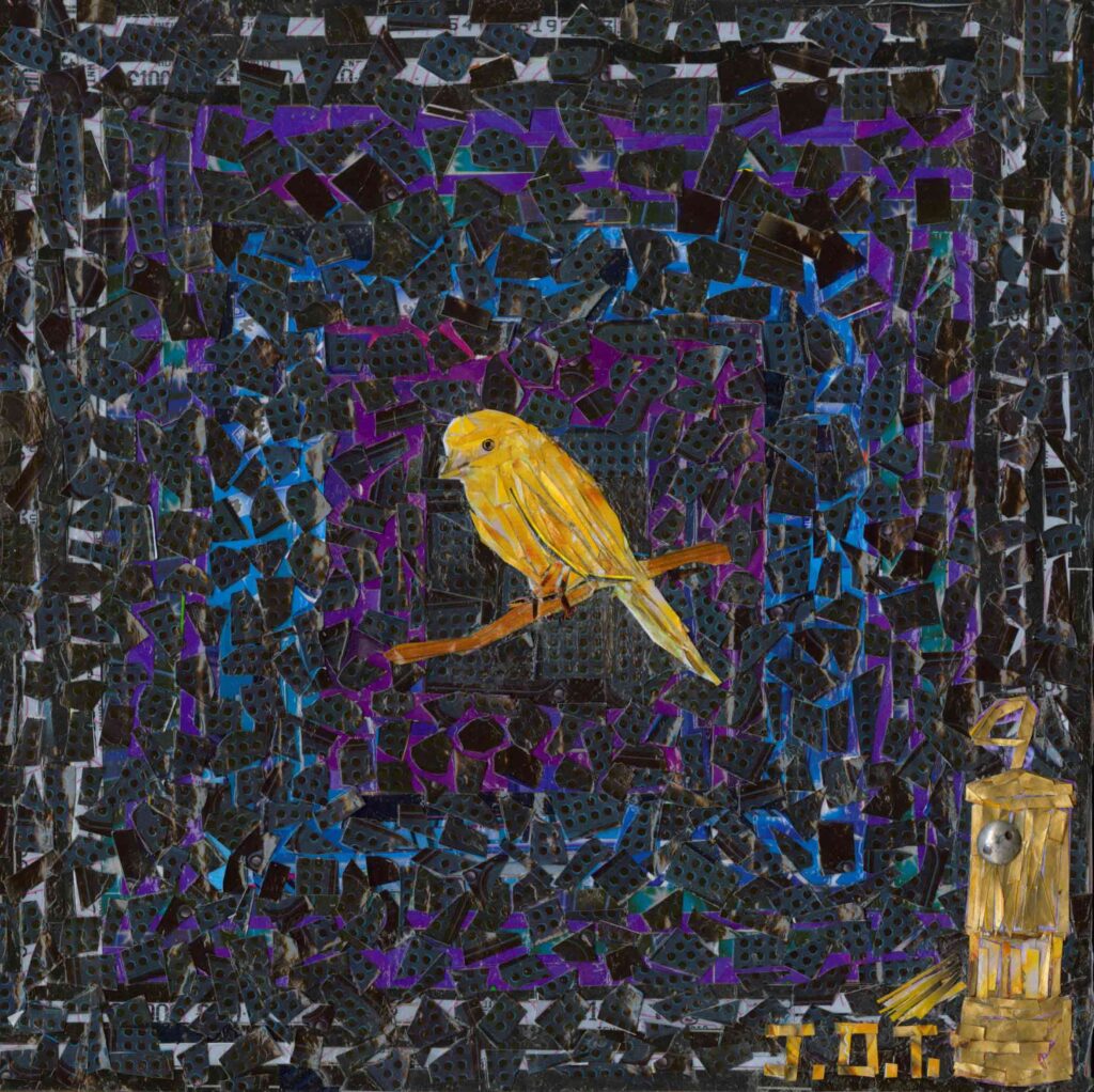 Canary in a Coal Mine - Original **SOLD** | James Owen Thomas