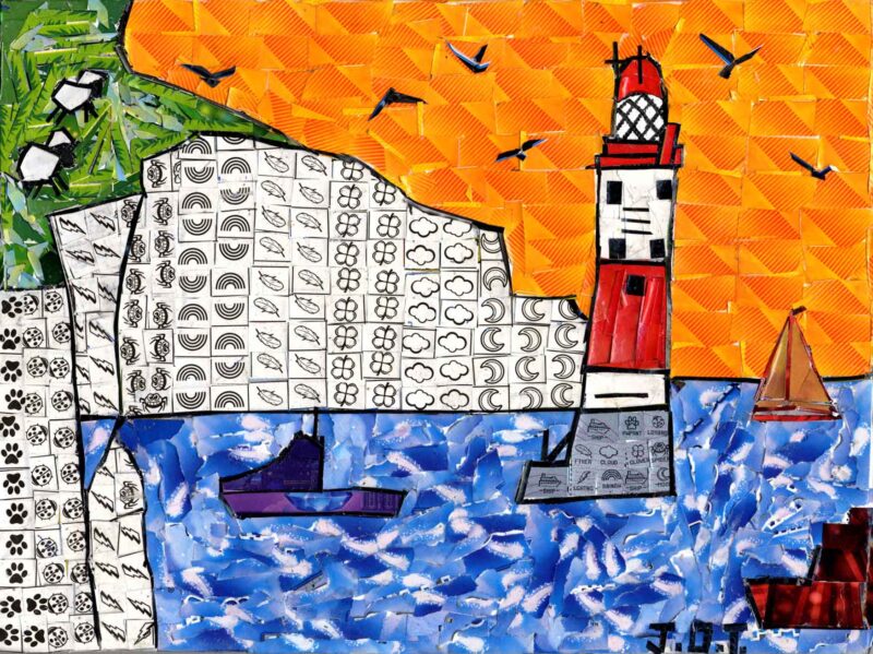 Chalk Cliffs - Original