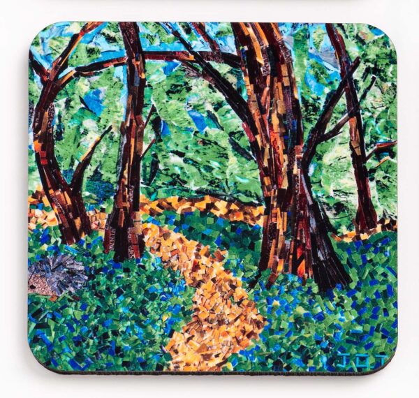 Hedgehog Triptych (1) Coaster