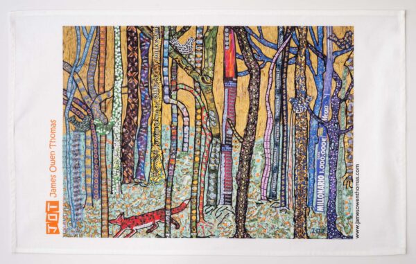 Reconnecting with Nature Tea Towel